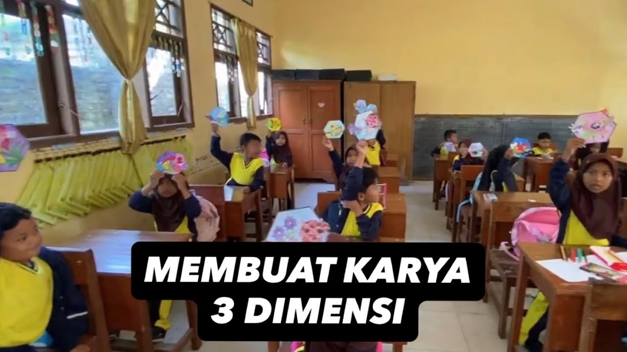 KELAS 1 (2024/2025) - MEWARNAI GAMBAR TIGA DIMENSI