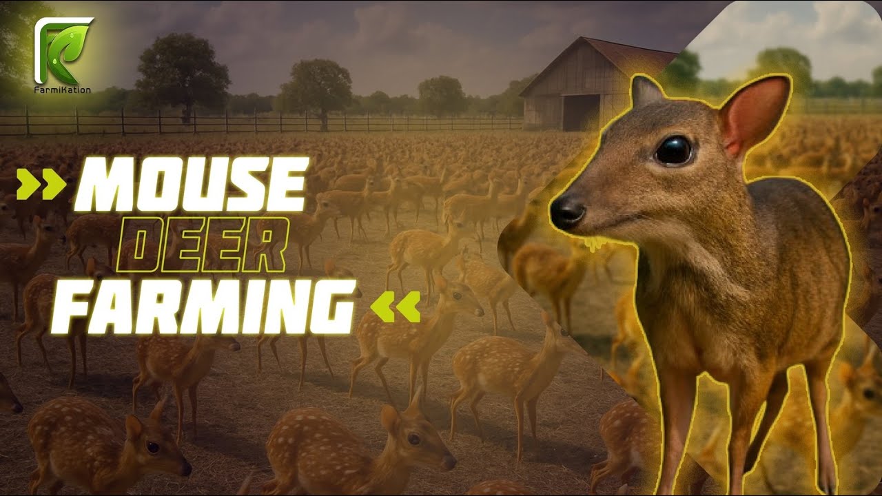 Mouse Deer Farming | Asia’s Tiny Deer Raised by the Millions | Rare Farming Documentary