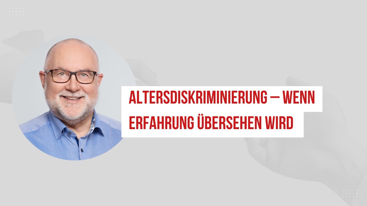 Altersdiskriminierung – wenn Erfahrung übersehen wird | Mediation statt Prozess