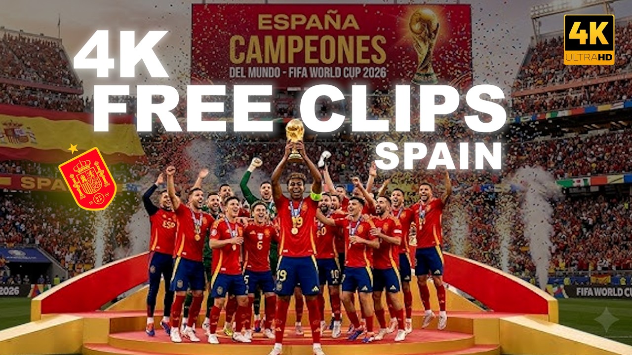 🇪🇸Сборная Испании на ЧМ-2026 / Редкие кадры в 4K - БЕСПЛАТНЫЕ ФРАГМЕНТЫ ДЛЯ ЭДИТОВ🤍 | Ямаль, Педр...