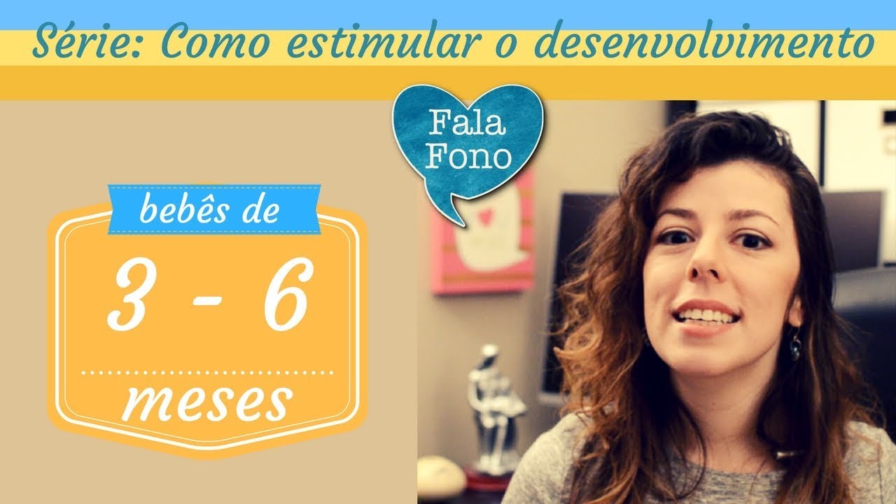 Como estimular o desenvolvimento de bebês de 3 - 6 meses