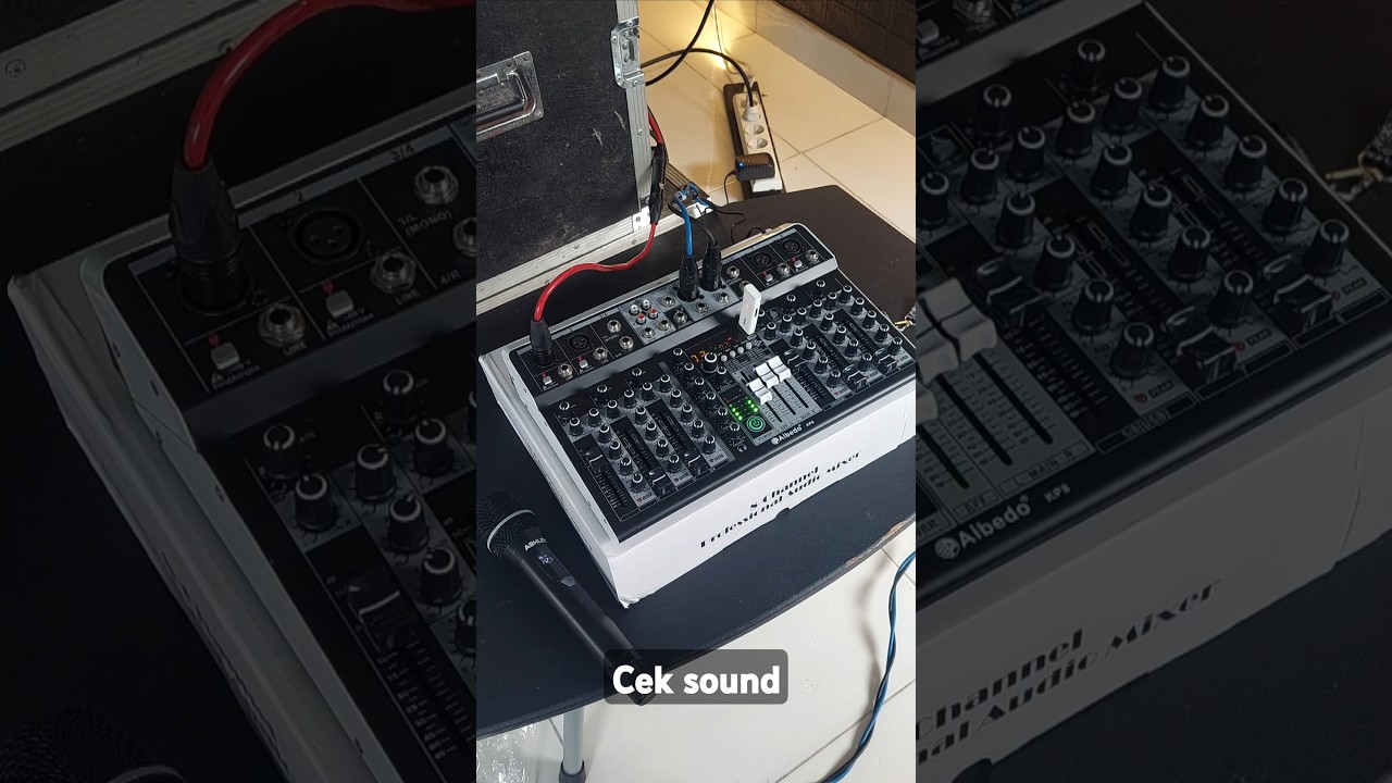 Cek sound Mixer Aibedo KP8 #mixer8channel #aibedokp8 #ceksound