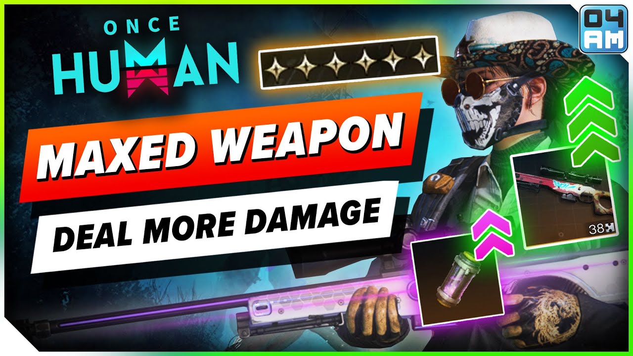 Once Human MAXIMUM Damage Guide With Blueprint Upgrades, RE-Calibration & More!
