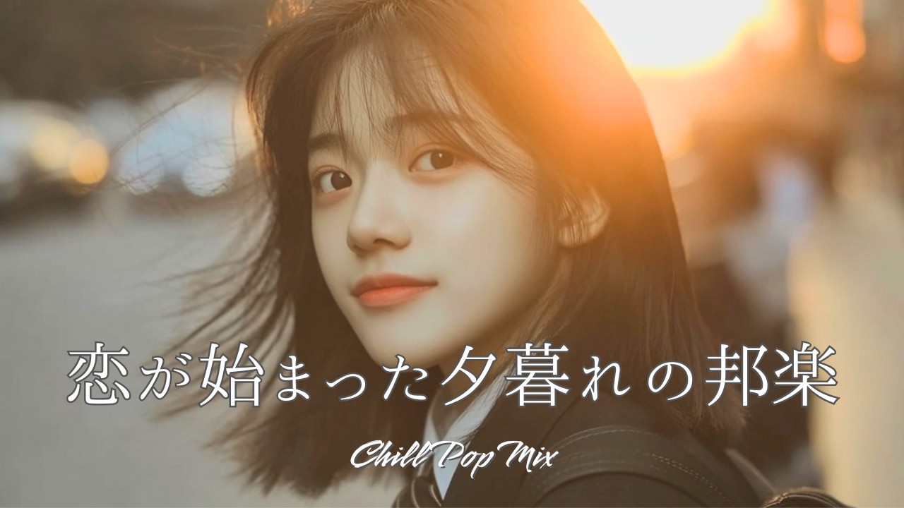 【邦楽playlist】“恋がはじまった夕暮れ”Chill Playlist｜女性ボーカル｜チルタイム／リラックス／ストレス解消／作業用BGM／エモい曲