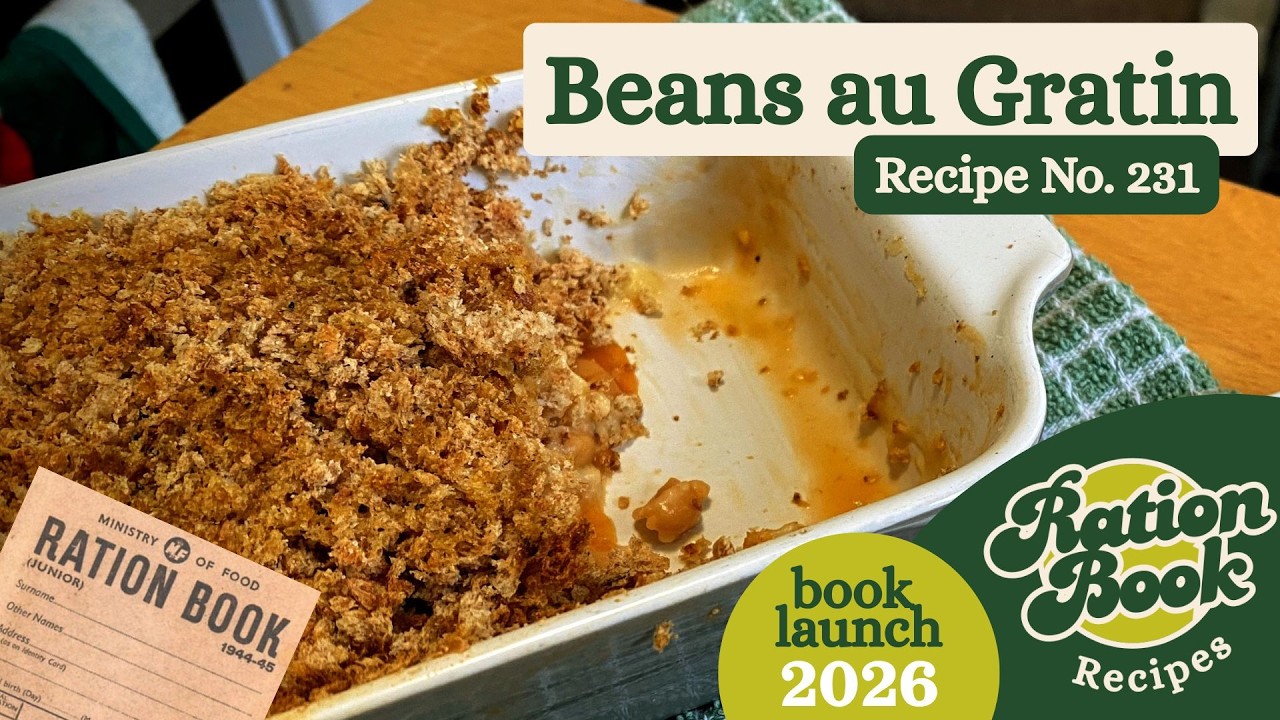 WW2 Recipe for Beans au Gratin - Recipe No. 231