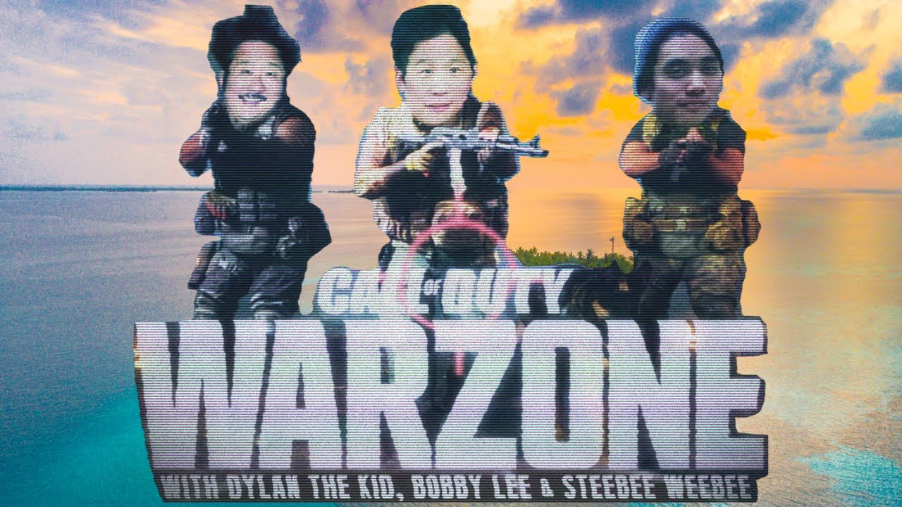 Steebee goes from 0 to Rambo! (Warzone w/ Bobby Lee, Steve Lee & Dylan the Kid)