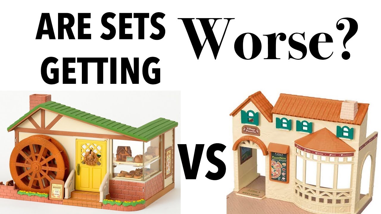 Hrmm...🤔 Are Calico Critters getting WORSE? Comparing VINTAGE, RECENT, NEW Sylvanian Families sets