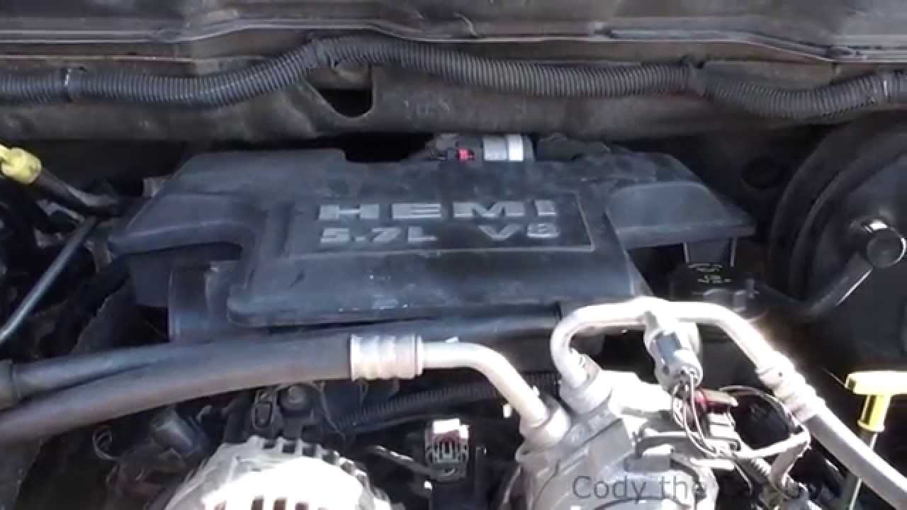 Порядок цилиндров Dodge Hemi