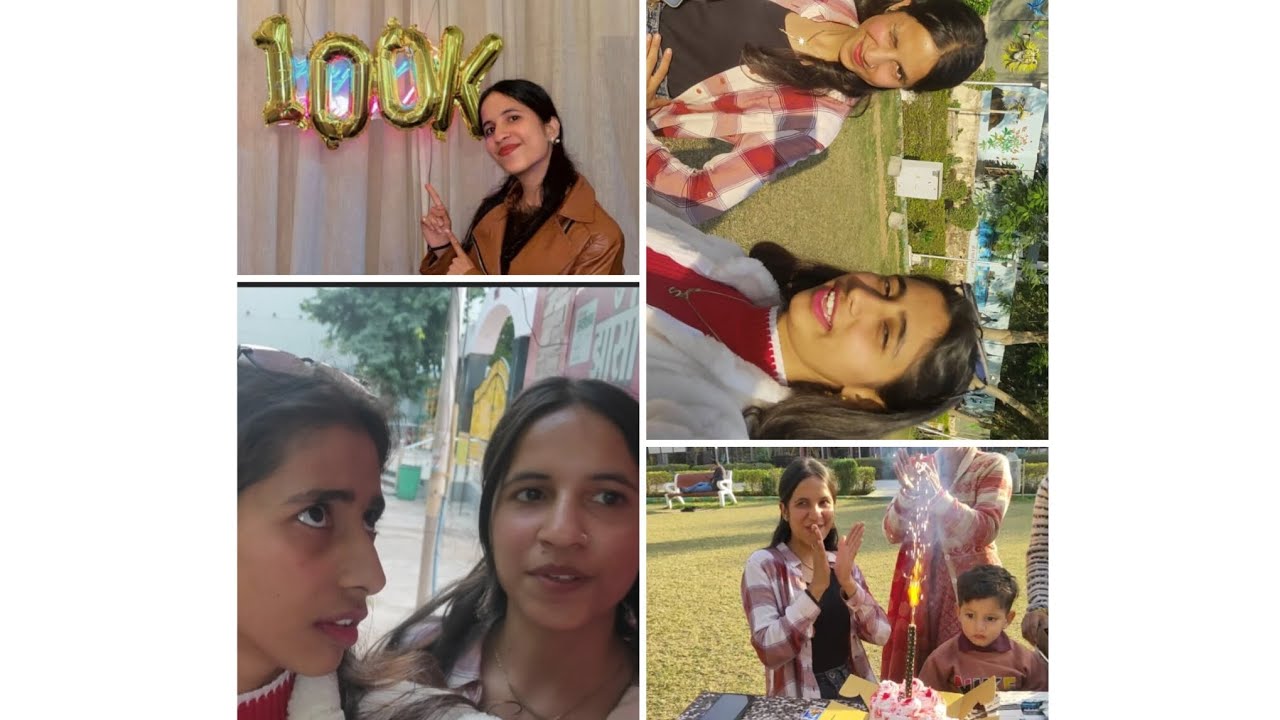 100k CELEBRATION OF HARSHITA🎉❤️😘#harshu😗❤️😘