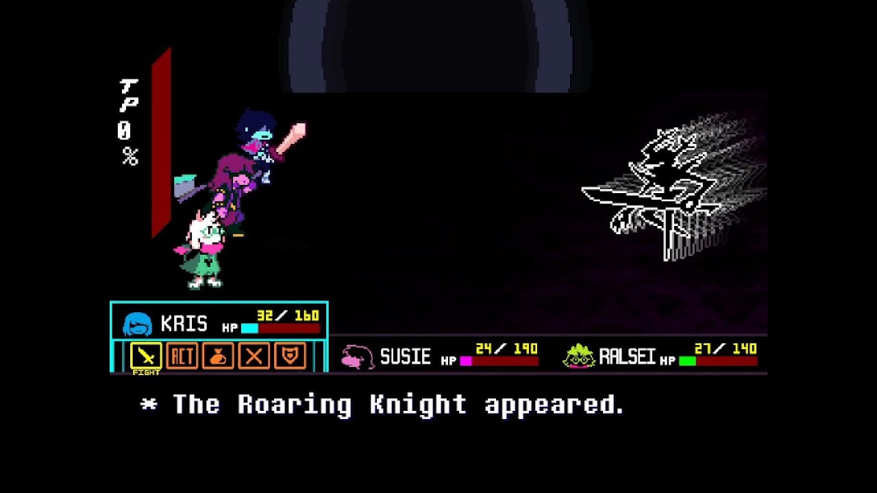 Black Knife but I made the intro shorter. DELTARUNE CHAPTER 3