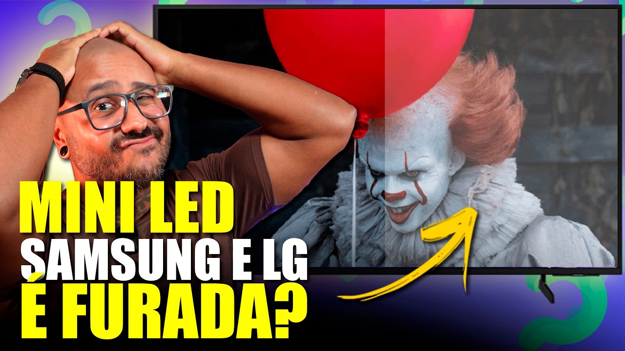 TV MiniLed Custo Beneficio Samsung e LG NÃO VALEM a PENA? Respondendo Inscritos