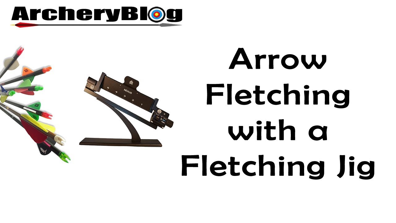 Fletching Arrows with a Decut Nexus Fletching Jig