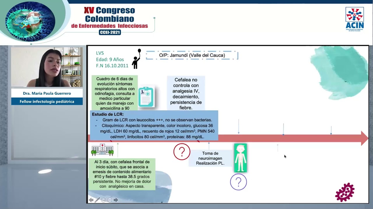 CCEI 2021 -Meningitis bacteriana (enfoque en el diagnóstico). Dr. Pío López - Colombia.