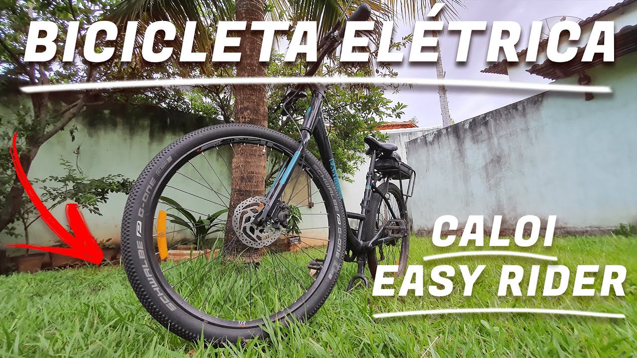 CALOI E-VIBE EASY RIDER ou URBAM - UNBOXING E REVIEW DE 2 MESES