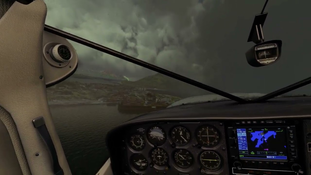 MSFS Xtreme Landings l PADU Unalaska Cessna T207A Stationair
