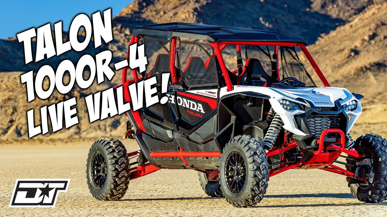 Подробный обзор мотовездехода Honda Talon 1000R 2023 года с 4 клапанами Fox Live