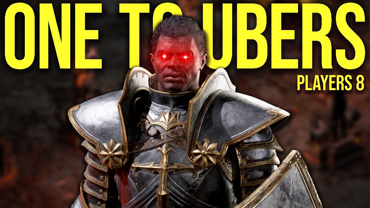PLAYERS 8 Level 1 to Ubers!! - Diablo 2 Resurrected