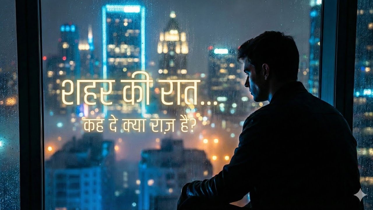 शहर की रात | क्या राज़ है? | Emotional LoFi Hindi Song