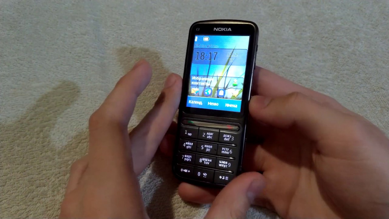 Обзор Nokia C3 Touch and Type – какими были телефоны 10 лет назад