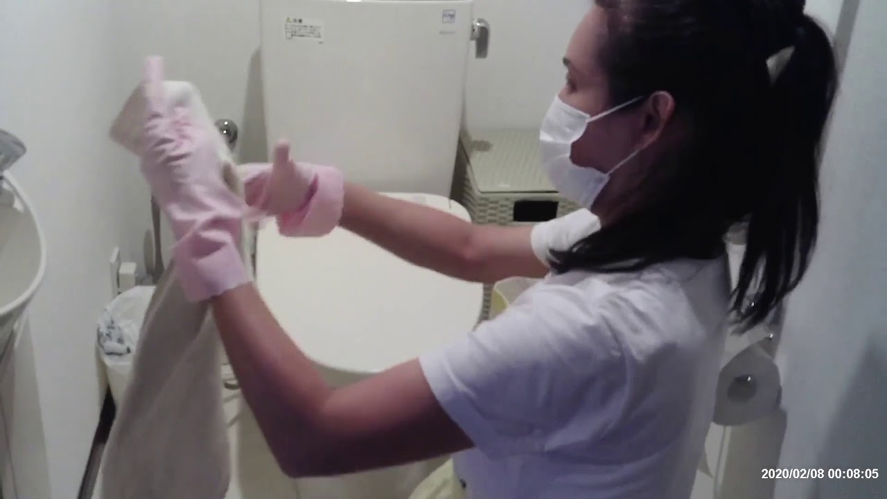 Training video for housekeeping in japan