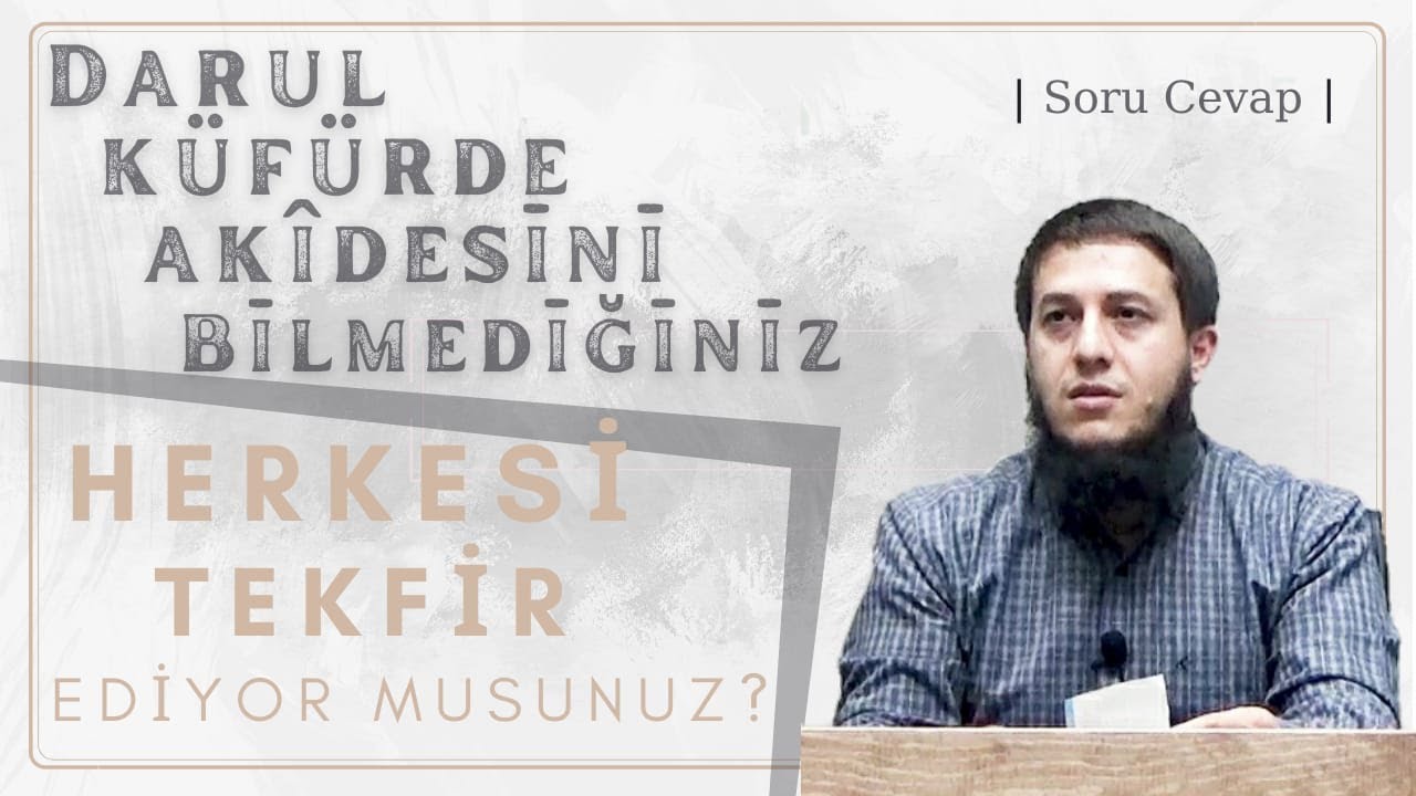 Darul Küfürde Akidesini Bilmediğiniz Herkesi Tekfir Ediyor Musunuz? | Ramazan Hoca
