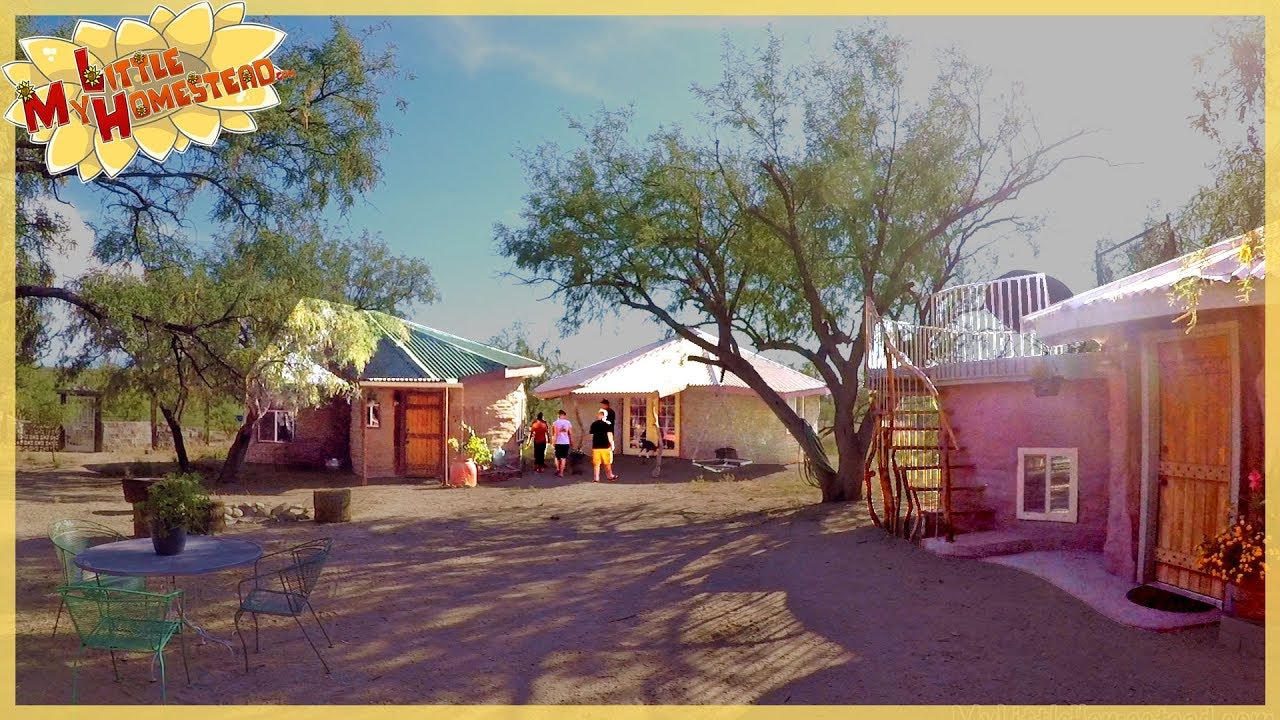 Walkthrough Tour of Earthbag Buildings for 200th Celebration | Weekly Peek Ep200