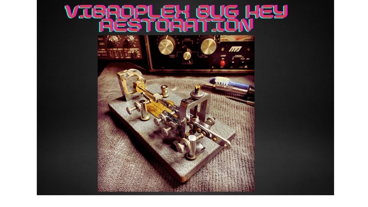Vibroplex Bug Key Restoration