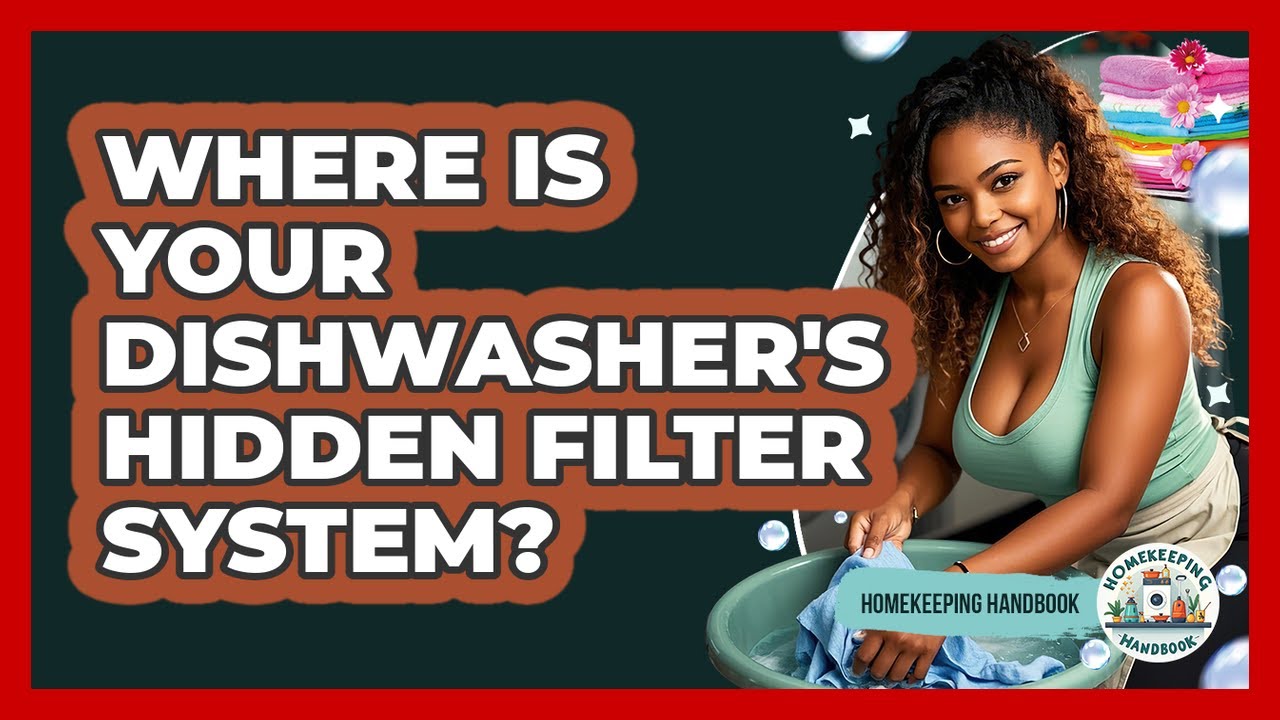 Where Is Your Dishwasher's Hidden Filter System? - Homekeeping Handbook