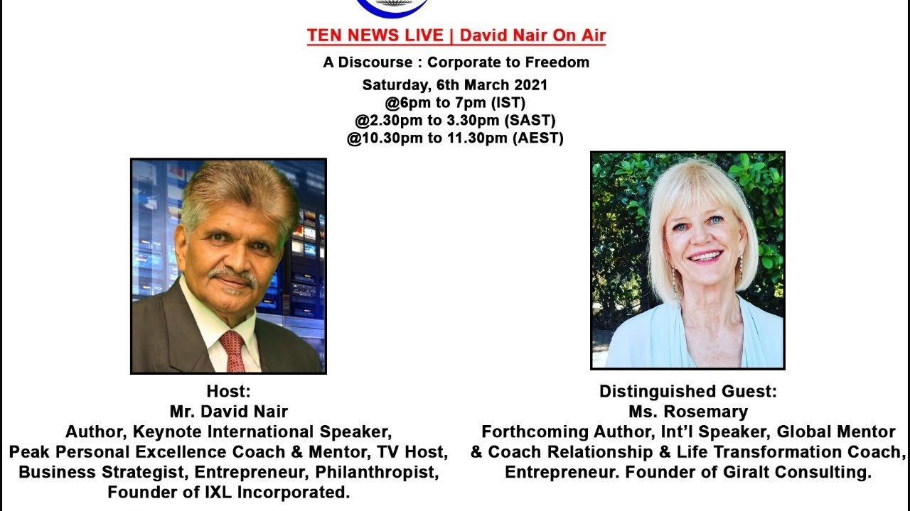 Ten News Live A Discourse :  Corporate to Freedom