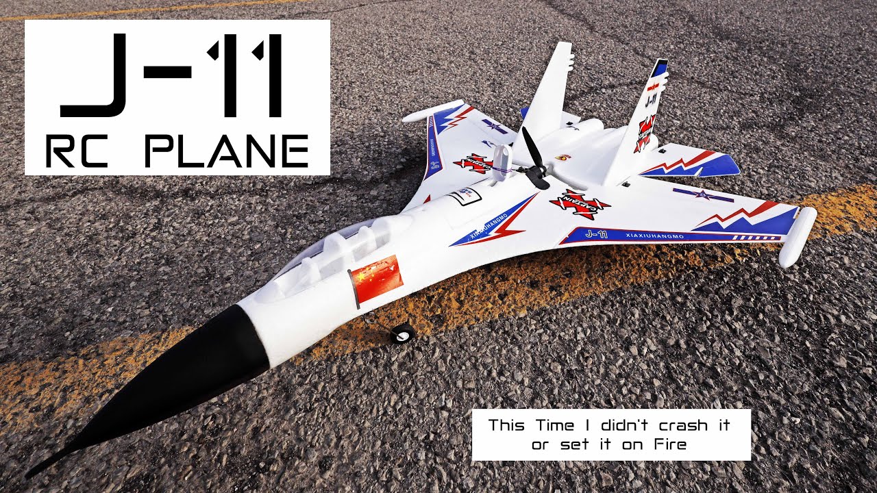 Drone Pilot Flies the J-11 RC plane without Crashing!