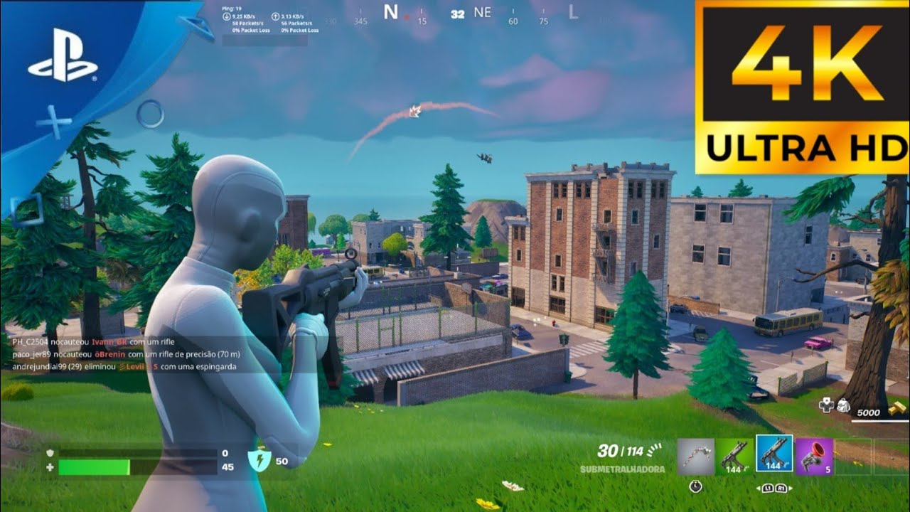 Playstation 5 Fortnite OG Reload Solo vs Squad Gameplay (4K 120FPS)