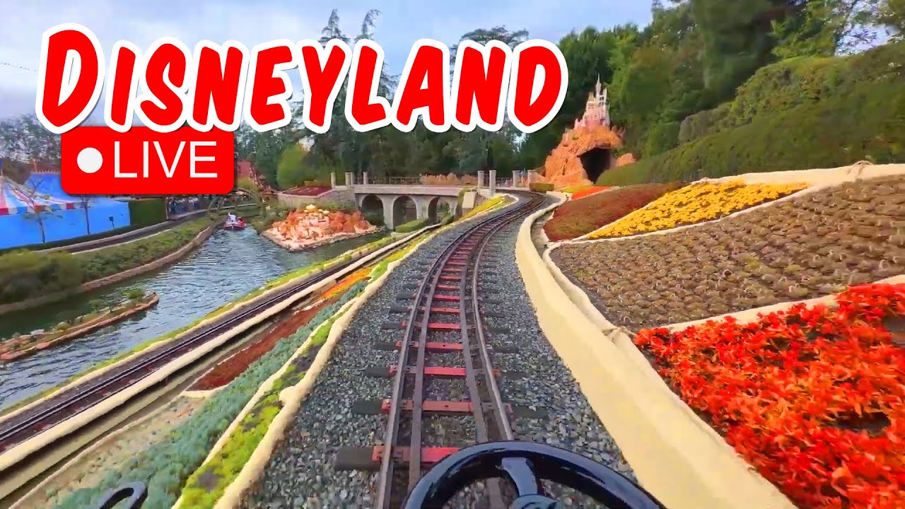 🔴 LIVE – Disneyland  |  World of Color + 7 Rides!