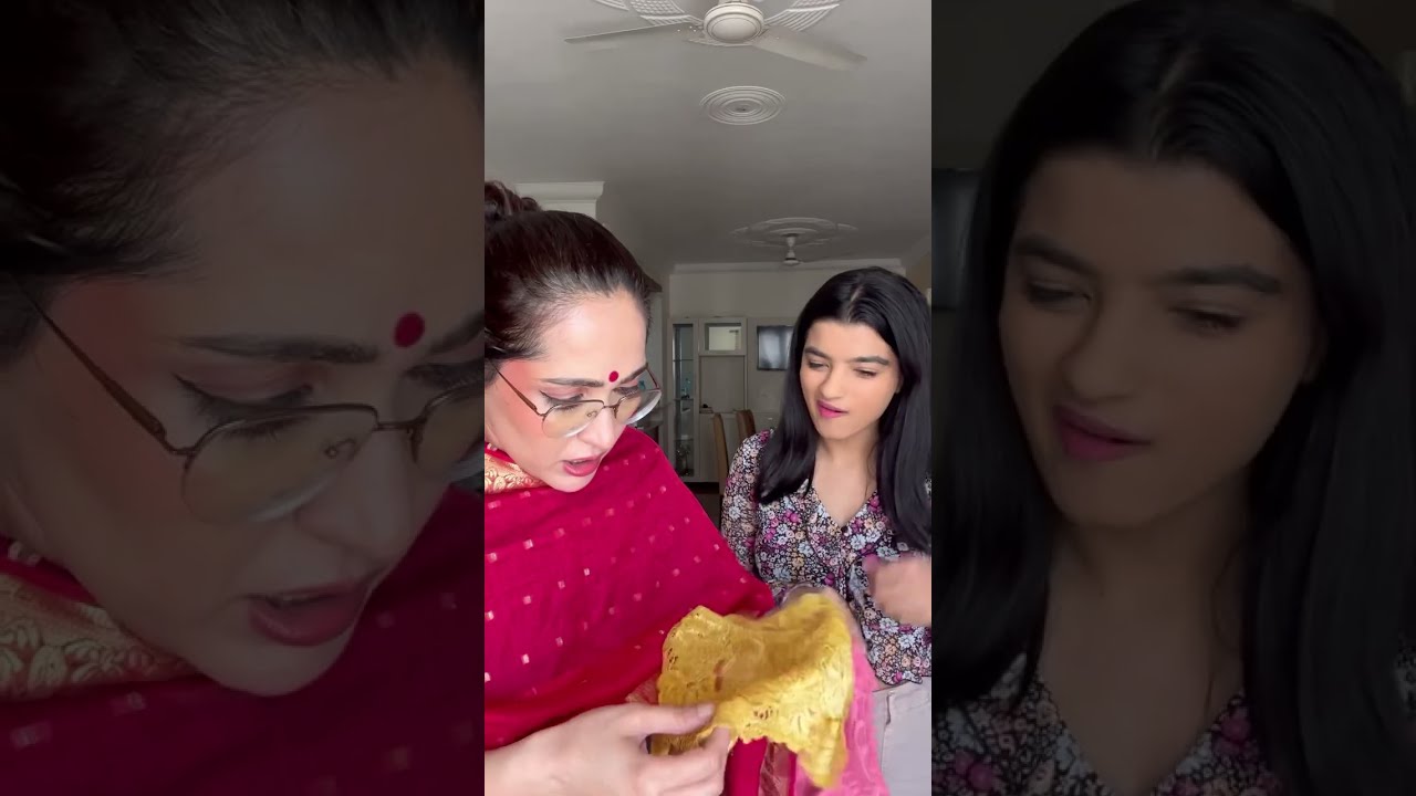 Desi Mom When She Finds Your Sexy Lingerie | Feat @Mahima Seth