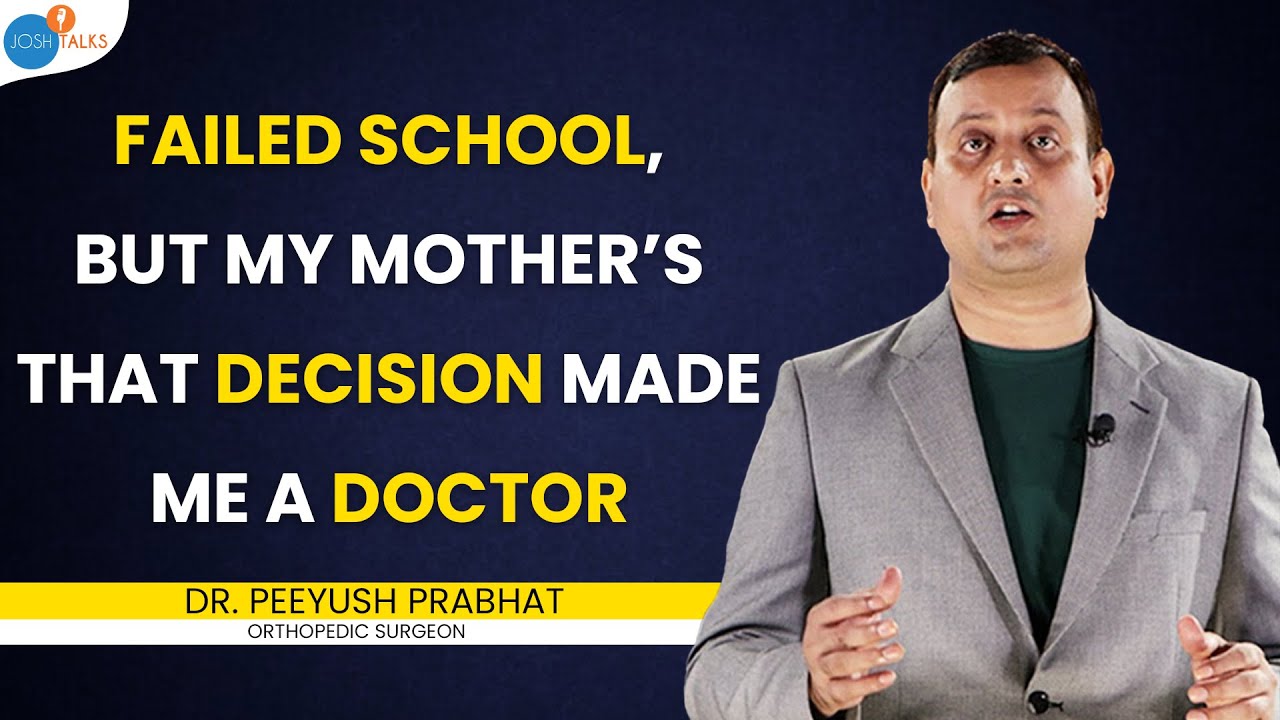 How I Overcame Failures & Challenges To Find Success | Dr.Peeyush Prabhat | Josh Talks
