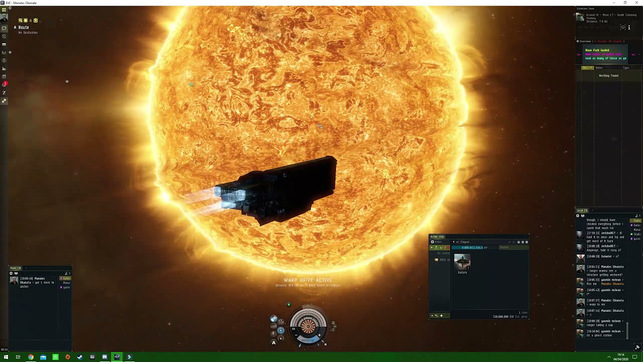 Eve Online: Anchoring some public structures