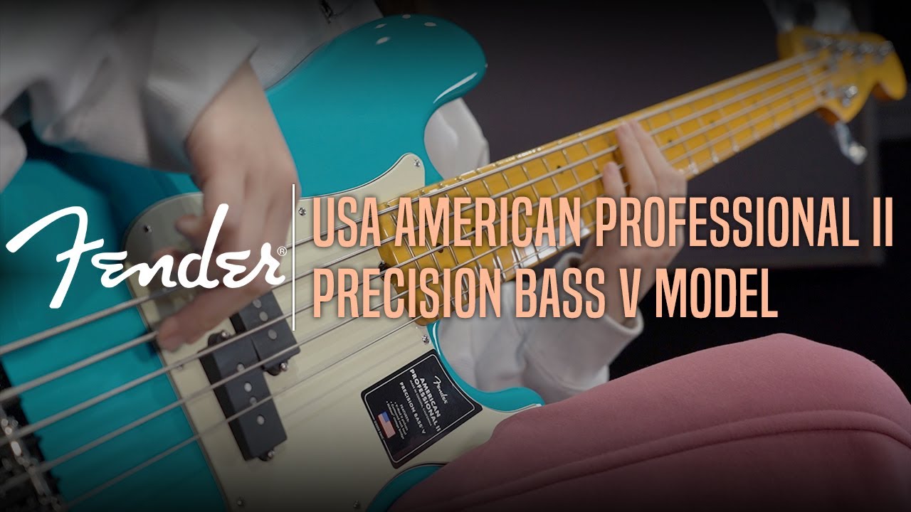 Fender USA American Pro II Precision Bass V Model Demo - &lsquo;Indifferent&rsquo; by Bassist 한지원 (Jiwon Han)