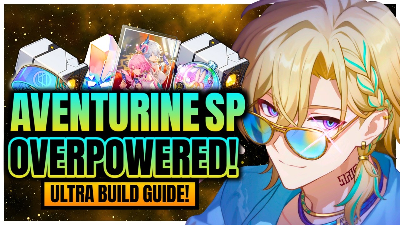 Aventurine Waveflair Full Guide: Best Lightcones, Relics, Materials and Teams | Honkai: Star Rail