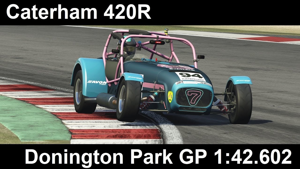 Assetto Corsa: Caterham 420R @ Donington Park GP 1:42.602