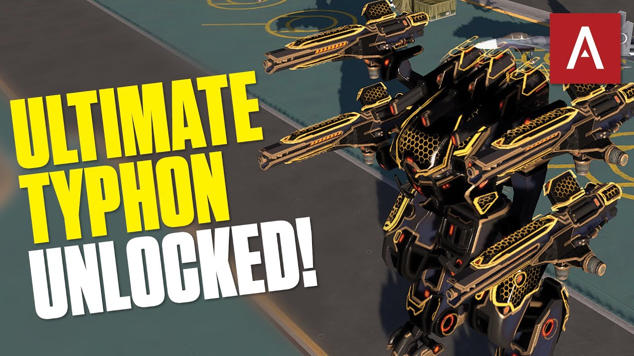 War Robots - Ultimate Typhon с Ultimate Wasp разблокирован