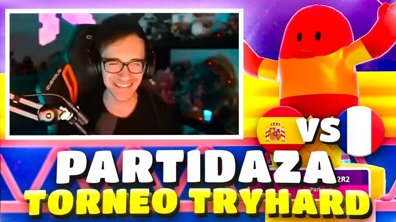 PARTIDAZA EN UN TORNEO TRYHARD DE FALL GUYS 😎