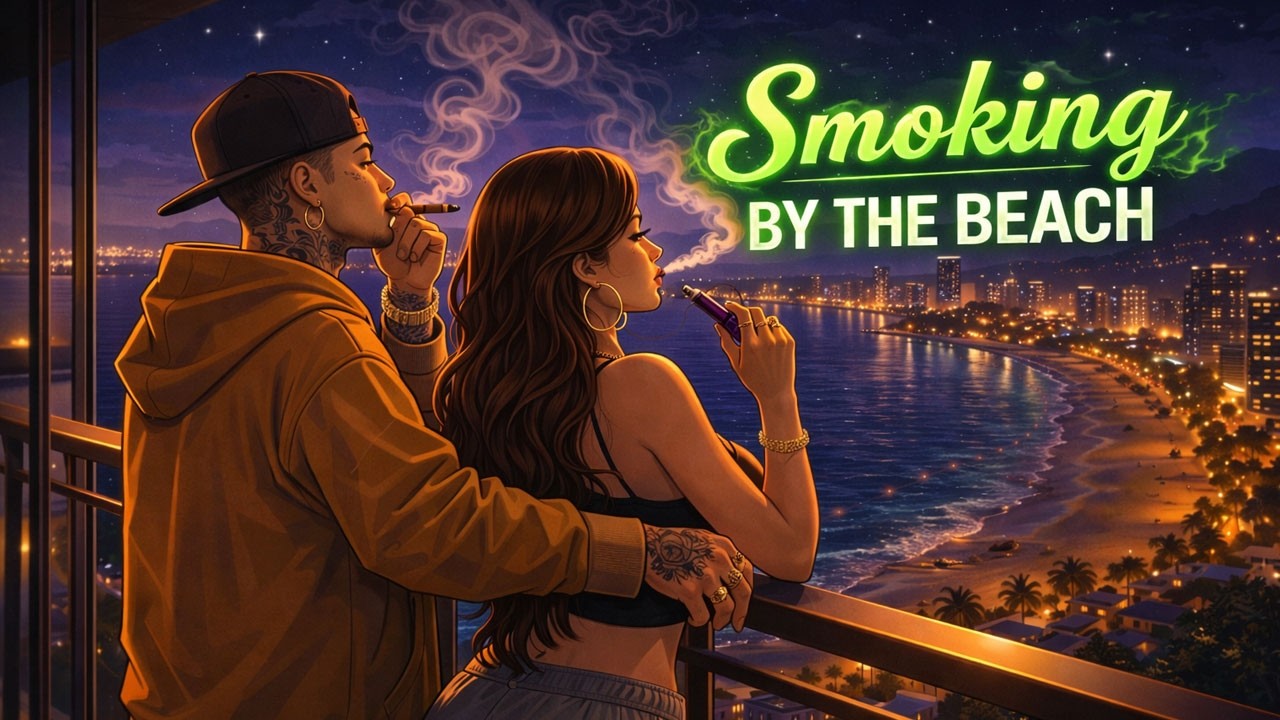 Smoking by the Beach 🌴💨 | Chill Hip Hop & Stoner Rap #420music #stonervibes #chillrap