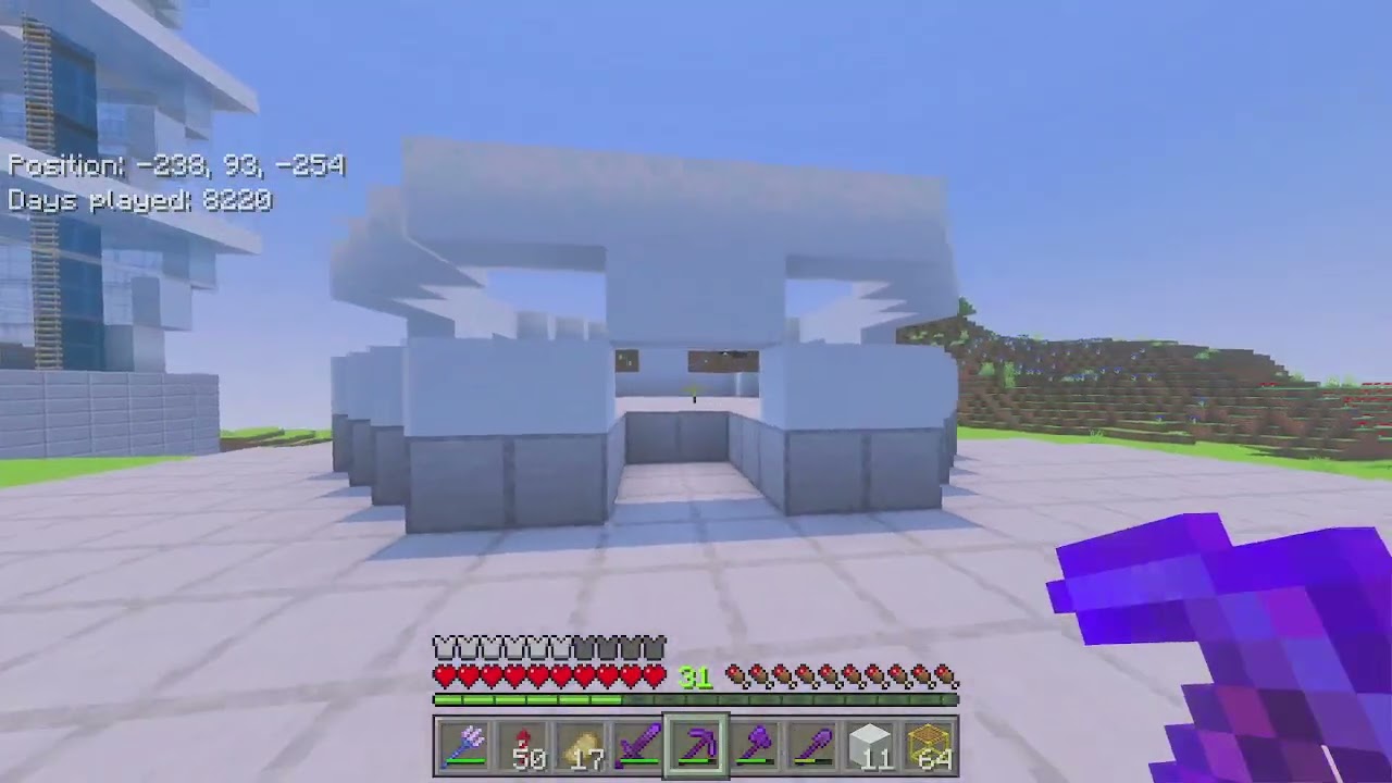 Putting up the towers part 2