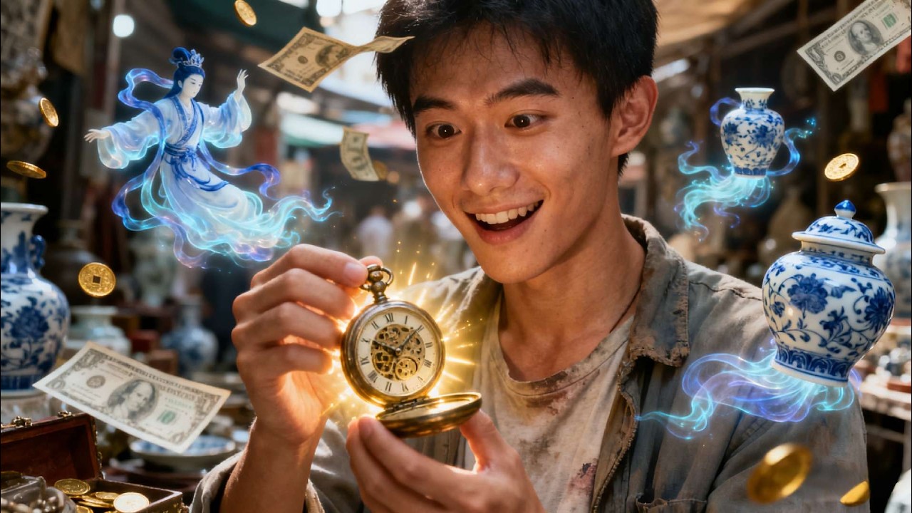 靠一塊破錶當時空倒爺，窮小子直接逆天改命成首富！曾經笑他窮鬼的親戚，現在跪著求他指縫漏點寶貝！#drama #短劇全集#大陆短剧#逆袭#打臉#爽剧#chinesedrama#短劇#鉴宝