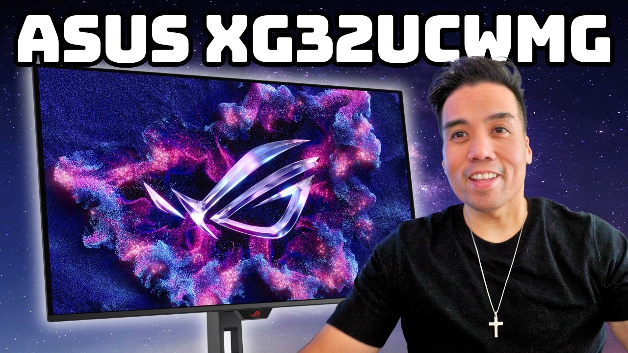The GLOSSY Monitor We've Been Waiting For! ASUS XG32UCWMG Review