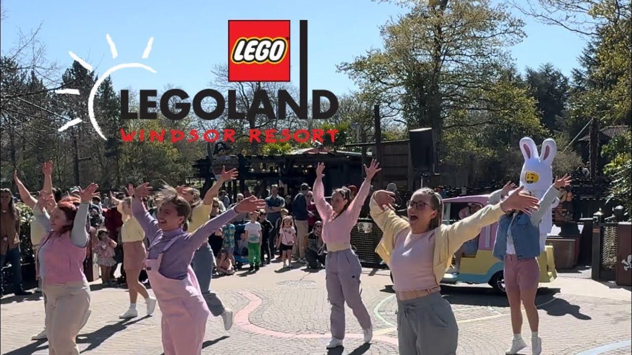 Legoland Windsor Resort 2025 Easter Event Spring Celebration [4K][HDR]