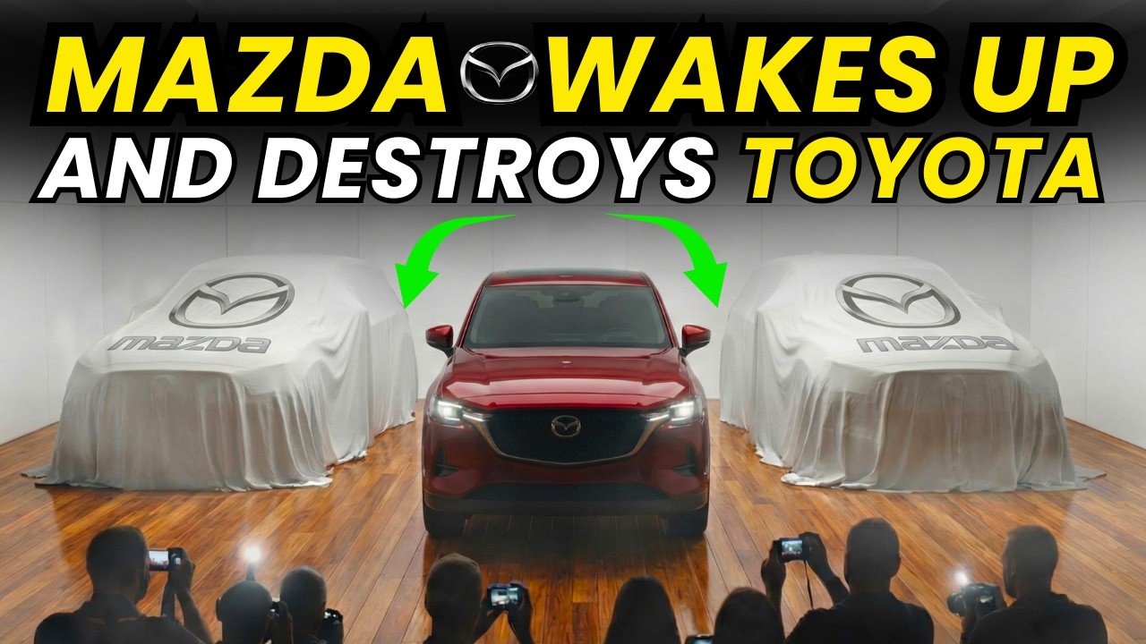 ПОДТВЕРЖДЕНО: Mazda выпускает 4 новые модели 2026 года — конкуренты обеспокоены