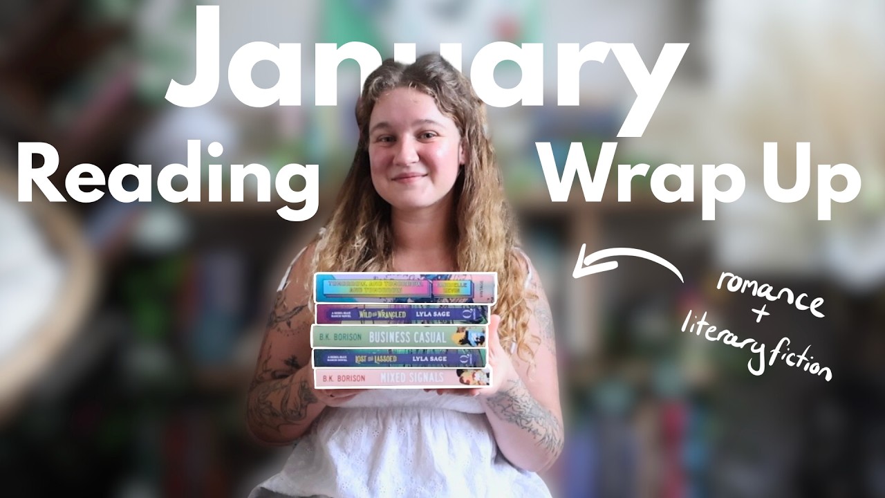 🌷☁️ All the books i read in January 📖 *spoiler free reviews*