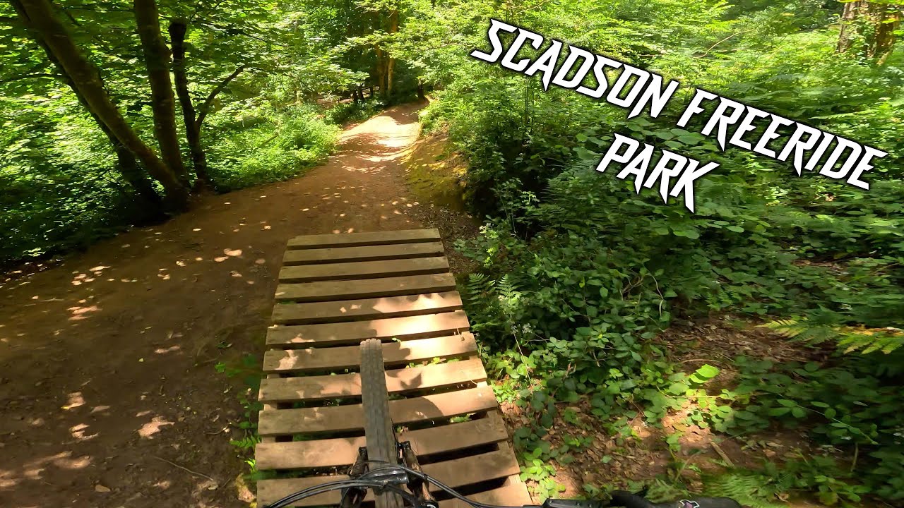 First Look At Scadson Freeride Park With BIG CRASH