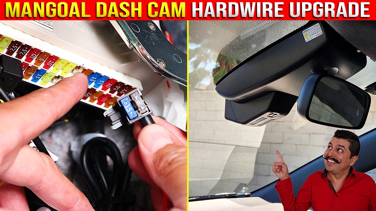 Mangoal Dash Cam Hardwire Install (How to Enable Park Mode)