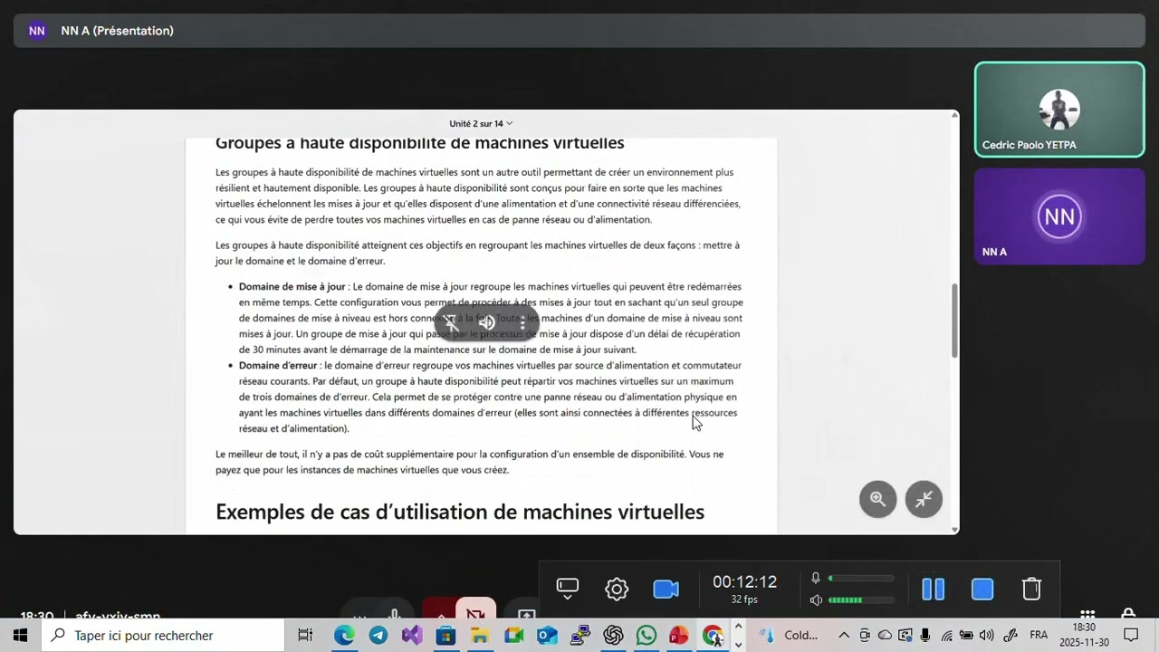 03- Groupes de machines virtuelles identiques - Groupes à haute disponibilité de VM dans Azure 